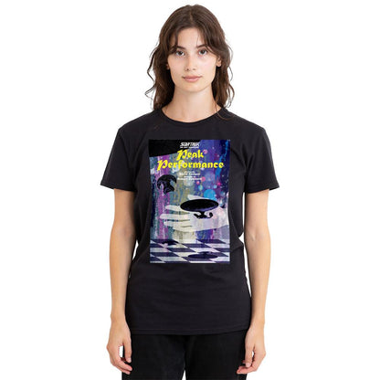 Black - Side - Star Trek Unisex Adult The Next Generation Season 2 Episode 21 T-Shirt