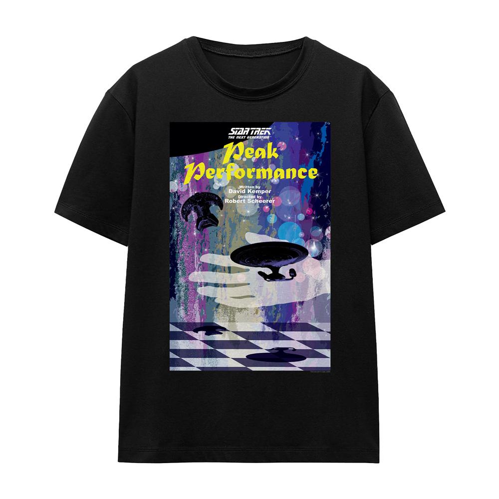 Black - Front - Star Trek Unisex Adult The Next Generation Season 2 Episode 21 T-Shirt