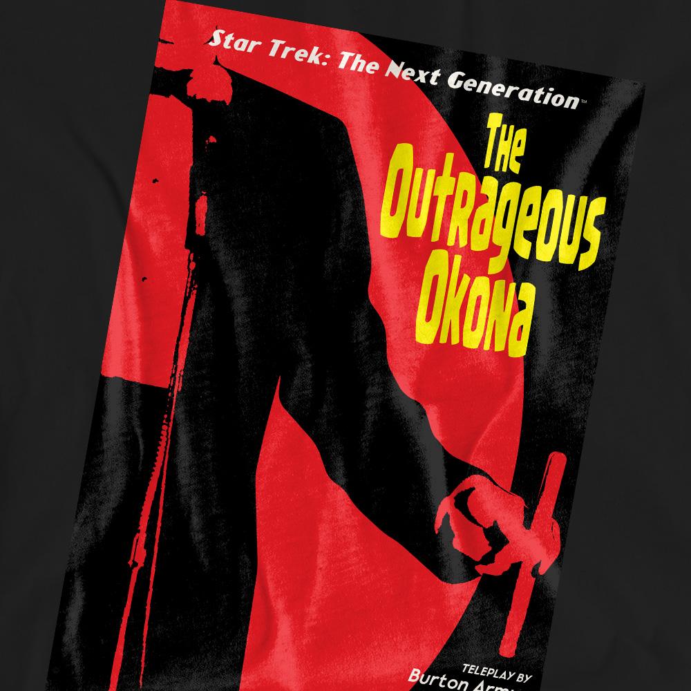 Black - Pack Shot - Star Trek Unisex Adult The Next Generation Season 2 Episode 4 T-Shirt