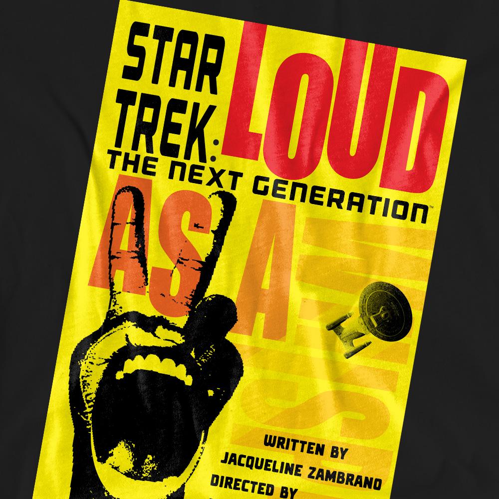 Black - Pack Shot - Star Trek Unisex Adult The Next Generation Season 2 Episode 5 T-Shirt