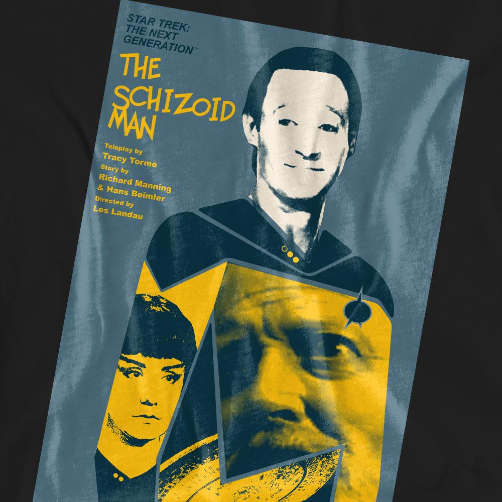 Black - Pack Shot - Star Trek Unisex Adult The Next Generation Season 2 Episode 6 T-Shirt