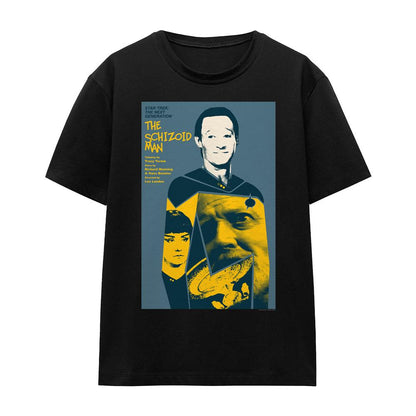 Black - Front - Star Trek Unisex Adult The Next Generation Season 2 Episode 6 T-Shirt
