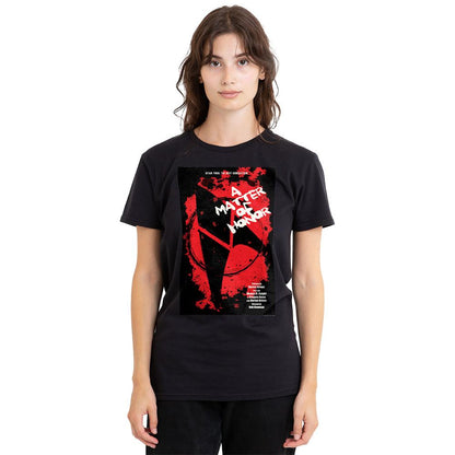 Black - Side - Star Trek Unisex Adult The Next Generation Season 2 Episode 8 T-Shirt