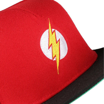 Red-Black-Yellow - Lifestyle - The Flash Mens Logo Snapback Cap