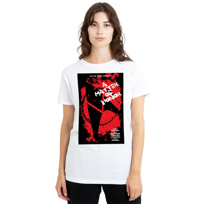 White - Side - Star Trek Unisex Adult The Next Generation Season 2 Episode 8 T-Shirt
