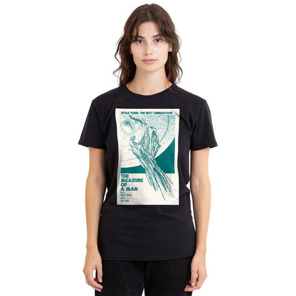 Black - Side - Star Trek Unisex Adult The Next Generation Season 2 Episode 9 T-Shirt
