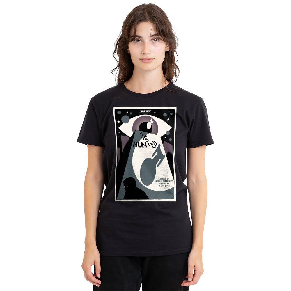 Black - Side - Star Trek Unisex Adult The Next Generation Season 3 Episode 11 T-Shirt
