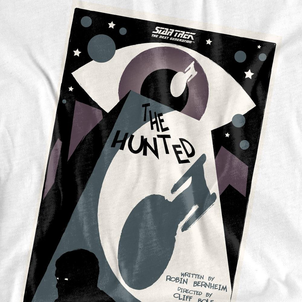 White - Pack Shot - Star Trek Unisex Adult The Next Generation Season 3 Episode 11 T-Shirt