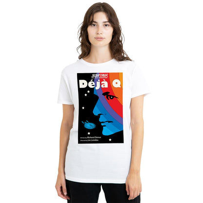 White - Side - Star Trek Unisex Adult The Next Generation Season 3 Episode 13 T-Shirt