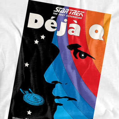 White - Pack Shot - Star Trek Unisex Adult The Next Generation Season 3 Episode 13 T-Shirt