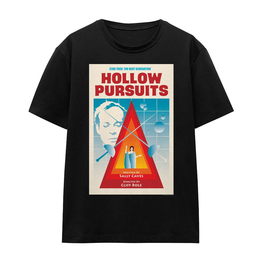 Black - Front - Star Trek Unisex Adult The Next Generation Season 3 Episode 21 T-Shirt