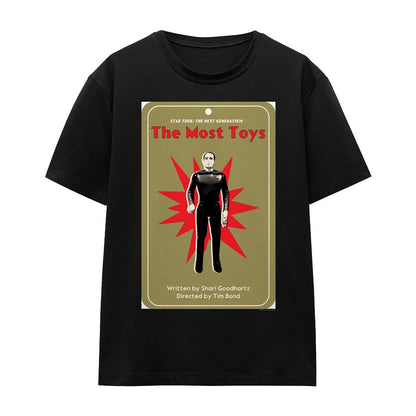 Black - Front - Star Trek Unisex Adult The Next Generation Season 3 Episode 22 T-Shirt