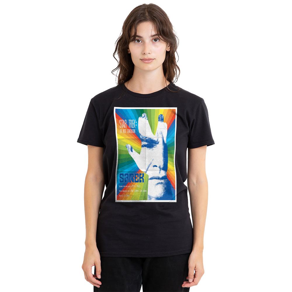 Black - Side - Star Trek Unisex Adult The Next Generation Season 3 Episode 23 T-Shirt