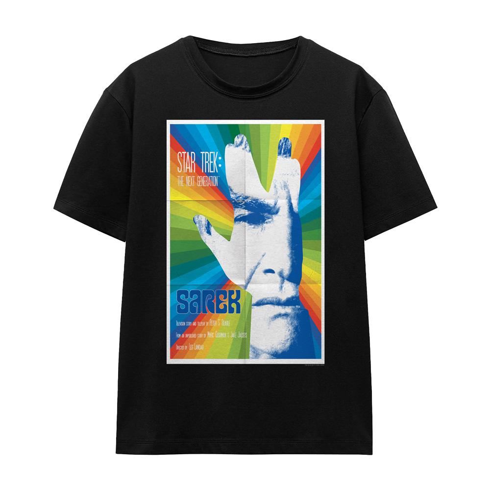Black - Front - Star Trek Unisex Adult The Next Generation Season 3 Episode 23 T-Shirt