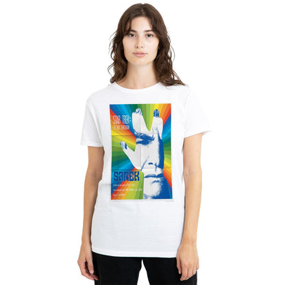 White - Side - Star Trek Unisex Adult The Next Generation Season 3 Episode 23 T-Shirt
