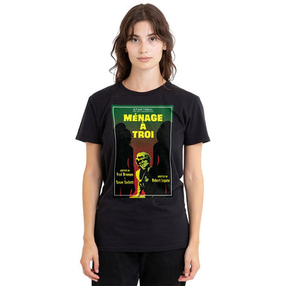 Black - Side - Star Trek Unisex Adult The Next Generation Season 3 Episode 24 T-Shirt