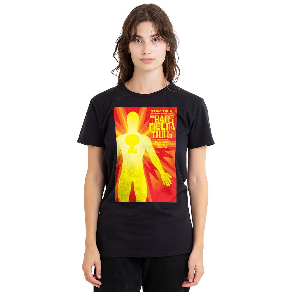 Black - Side - Star Trek Unisex Adult The Next Generation Season 3 Episode 25 T-Shirt