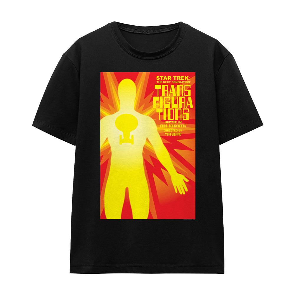 Black - Front - Star Trek Unisex Adult The Next Generation Season 3 Episode 25 T-Shirt