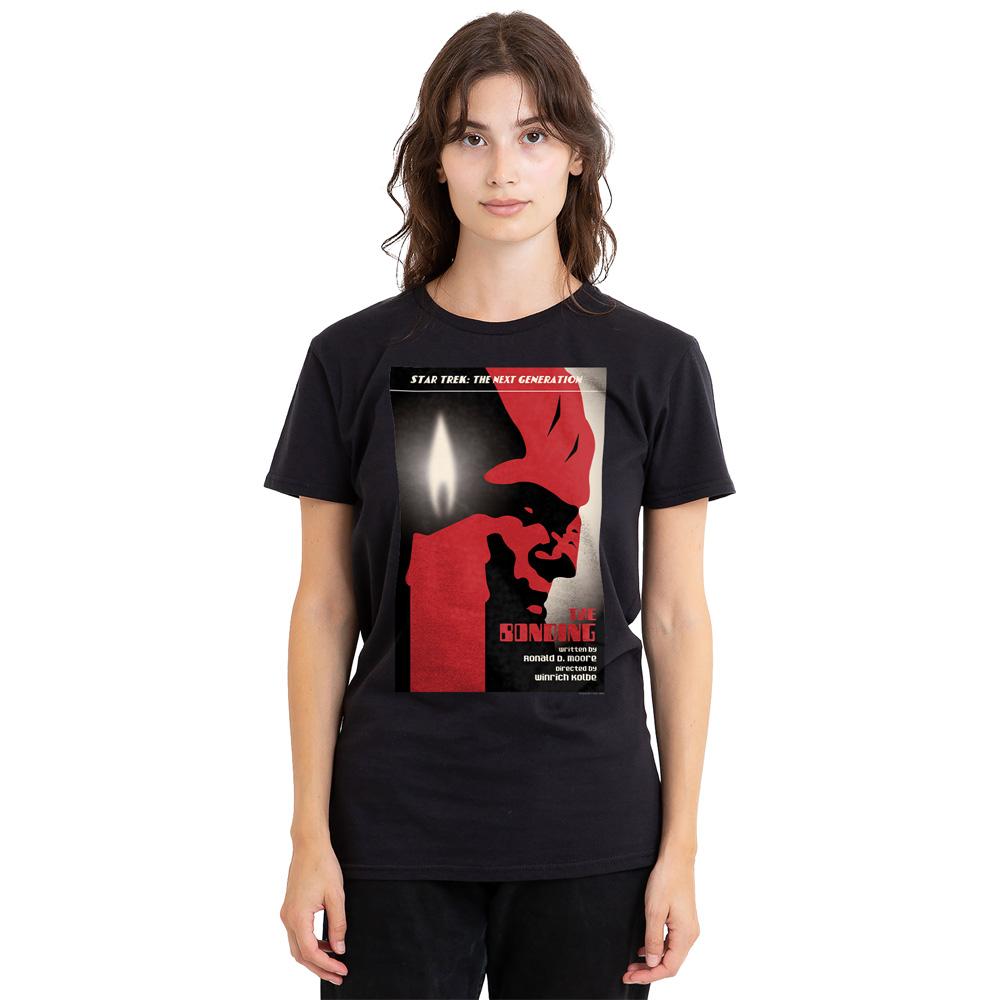 Black - Side - Star Trek Unisex Adult The Next Generation Season 3 Episode 5 T-Shirt