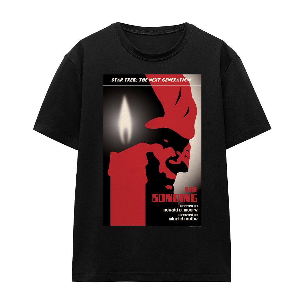 Black - Front - Star Trek Unisex Adult The Next Generation Season 3 Episode 5 T-Shirt