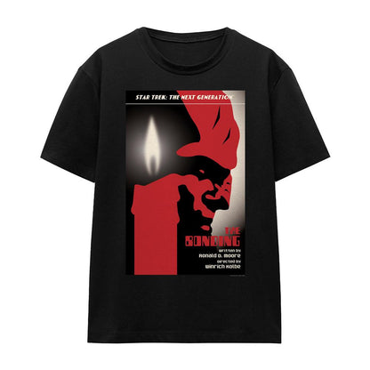 Black - Front - Star Trek Unisex Adult The Next Generation Season 3 Episode 5 T-Shirt