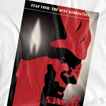 White - Pack Shot - Star Trek Unisex Adult The Next Generation Season 3 Episode 5 T-Shirt