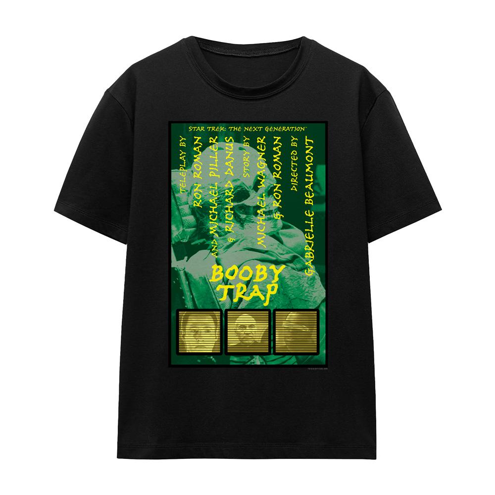 Black - Front - Star Trek Unisex Adult The Next Generation Season 3 Episode 6 T-Shirt