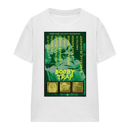 White - Front - Star Trek Unisex Adult The Next Generation Season 3 Episode 6 T-Shirt