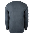 Grey - Back - Batman Mens Paint Marl Long-Sleeved T-Shirt