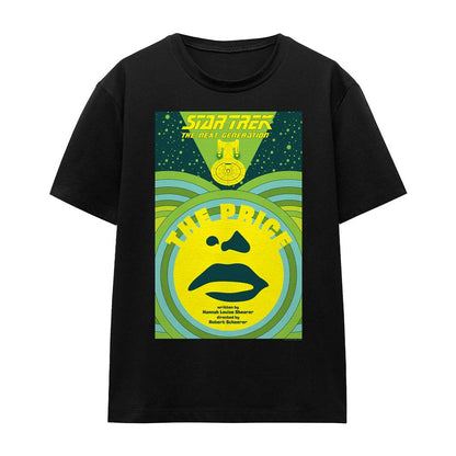 Black - Front - Star Trek Unisex Adult The Next Generation Season 3 Episode 8 T-Shirt