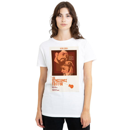 White - Side - Star Trek Unisex Adult The Next Generation Season 3 Episode 9 T-Shirt
