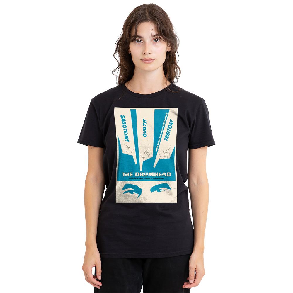 Black - Side - Star Trek Unisex Adult The Next Generation Season 4 Episode 21 T-Shirt