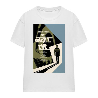 White - Front - Star Trek Unisex Adult The Next Generation Season 4 Episode 24 T-Shirt