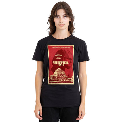 Black - Side - Star Trek Unisex Adult The Next Generation Season 4 Episode 26 T-Shirt