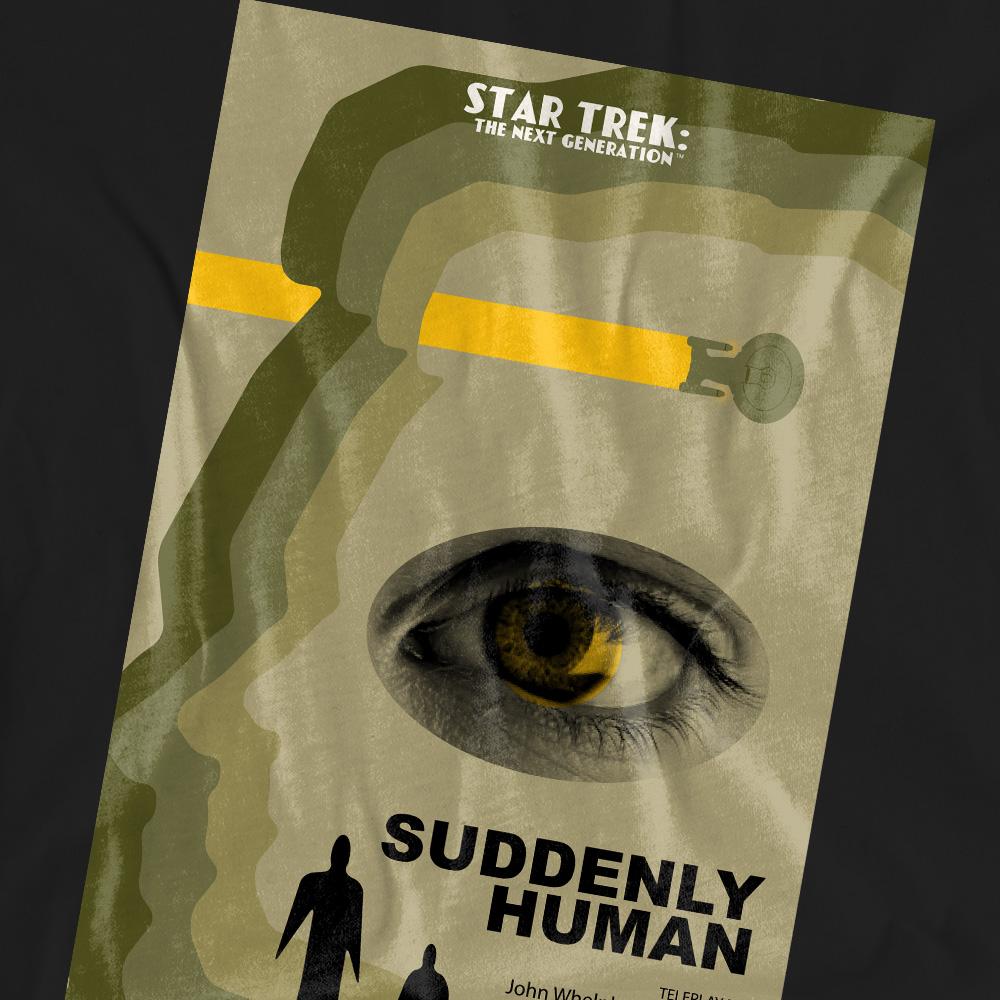 Black - Pack Shot - Star Trek Unisex Adult The Next Generation Season 4 Episode 4 T-Shirt