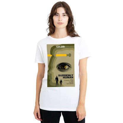 White - Side - Star Trek Unisex Adult The Next Generation Season 4 Episode 4 T-Shirt