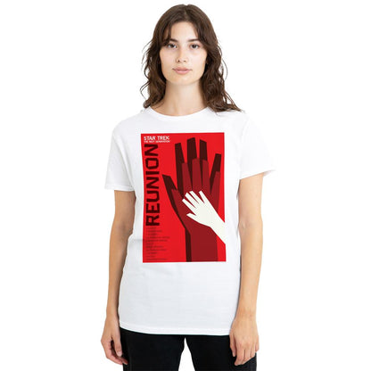 White - Side - Star Trek Unisex Adult The Next Generation Season 4 Episode 7 T-Shirt
