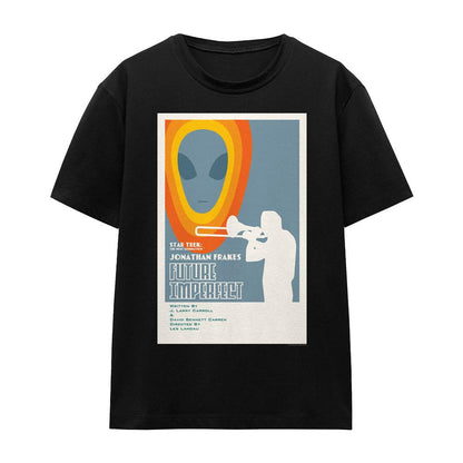 Black - Front - Star Trek Unisex Adult The Next Generation Season 4 Episode 8 T-Shirt