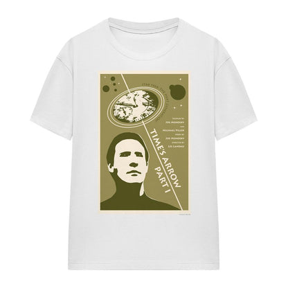White - Front - Star Trek Unisex Adult The Next Generation Season 5 Episode 26 T-Shirt