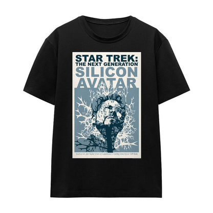 Black - Front - Star Trek Unisex Adult The Next Generation Season 5 Episode 4 T-Shirt