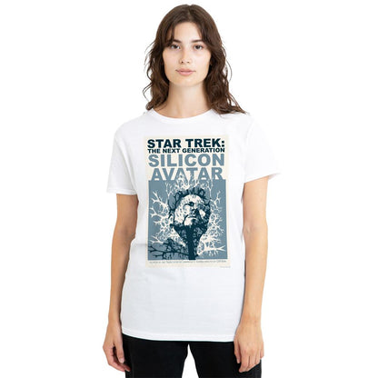 White - Side - Star Trek Unisex Adult The Next Generation Season 5 Episode 4 T-Shirt