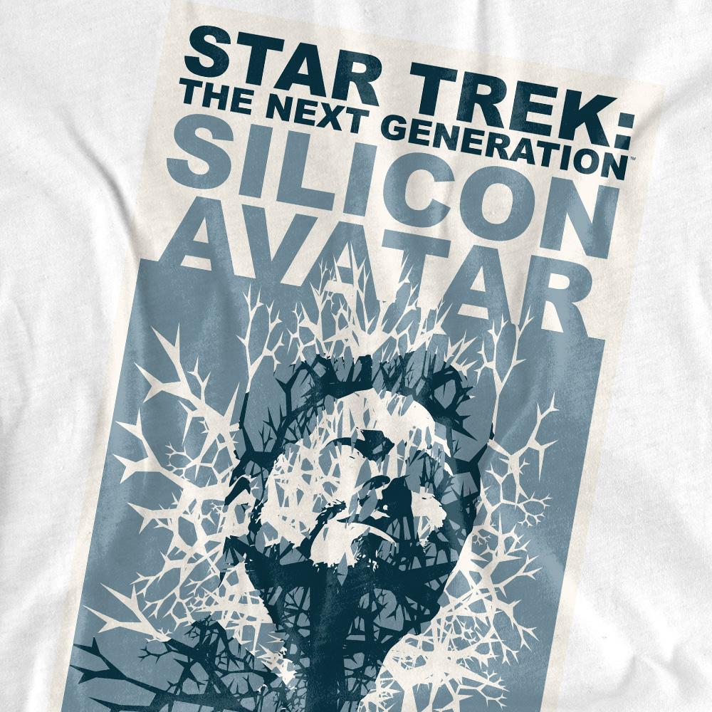 White - Pack Shot - Star Trek Unisex Adult The Next Generation Season 5 Episode 4 T-Shirt