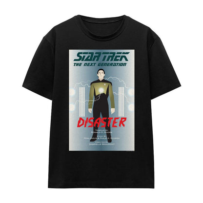 Black - Front - Star Trek Unisex Adult The Next Generation Season 5 Episode 5 T-Shirt