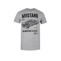 Sports Grey - Front - Ford Mens Mustang Manual Marl T-Shirt