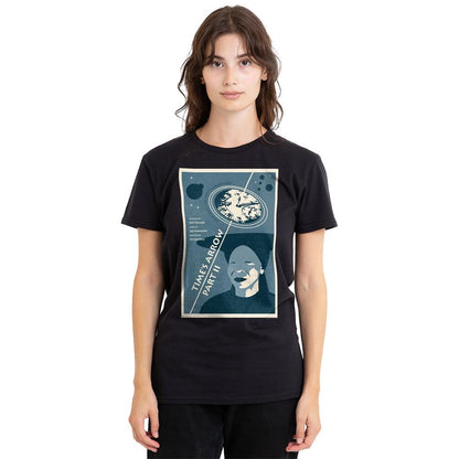 Black - Side - Star Trek Unisex Adult The Next Generation Season 6 Episode 1 T-Shirt