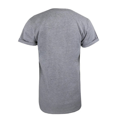 Heather Grey - Back - Disney Womens-Ladies Mickey Mouse Peace Heather T-Shirt