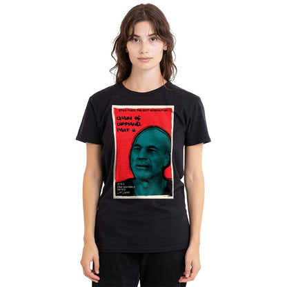 Black - Side - Star Trek Unisex Adult The Next Generation Season 6 Episode 11 T-Shirt