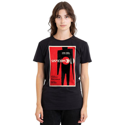 Black - Side - Star Trek Unisex Adult The Next Generation Season 6 Episode 22 T-Shirt