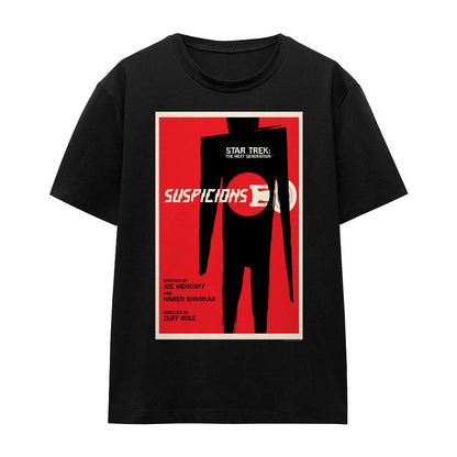 Black - Front - Star Trek Unisex Adult The Next Generation Season 6 Episode 22 T-Shirt
