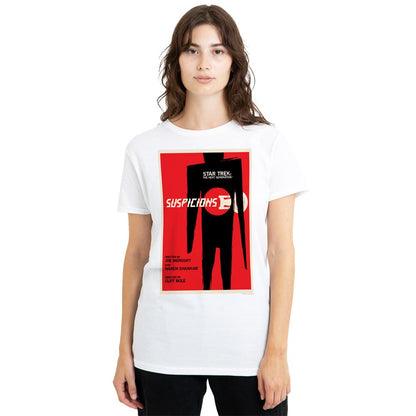 White - Side - Star Trek Unisex Adult The Next Generation Season 6 Episode 22 T-Shirt